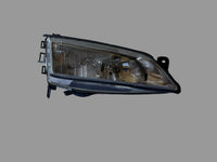 Farol dianteiro direito TYC 20-3549-25-2 - Opel Vectra B, 1995-1999 - H7/H1